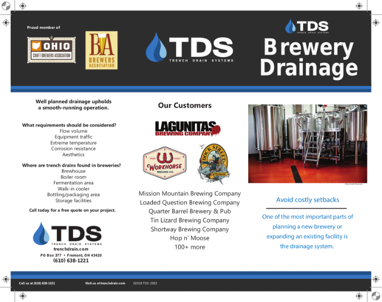 Brewery Drainage Options