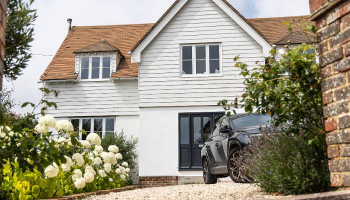 Residential house featuring Cedral Lap