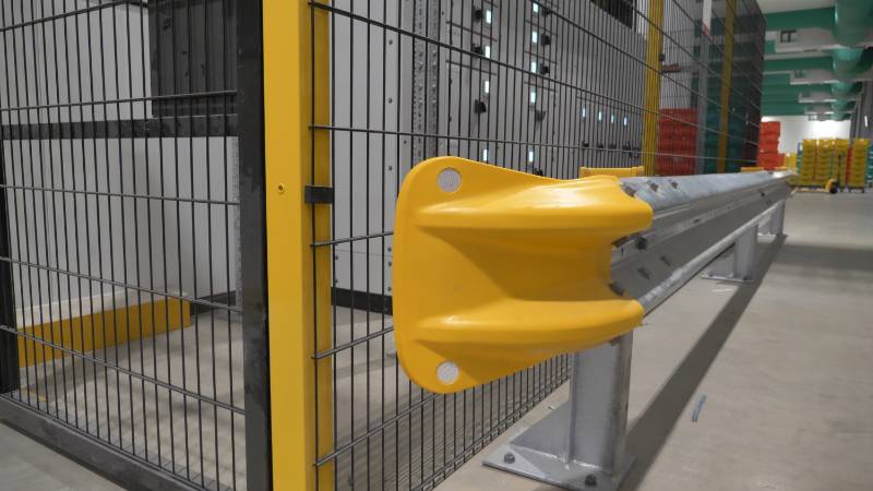 Armco Fishtail Safety End - Armco Safety Barrier Accessories
