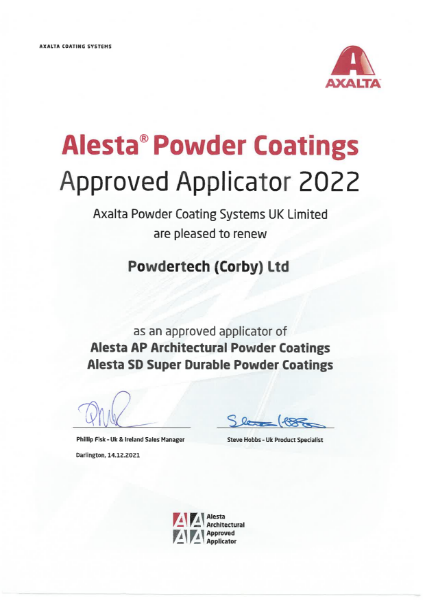 Axalta Applicator Approval