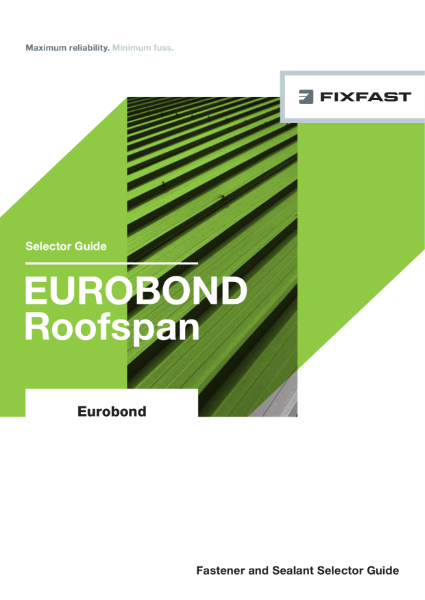 Eurobond Roofspan Selector Guide