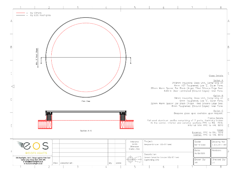 Circular EOS-97 Fixed (Upstand by EOS)