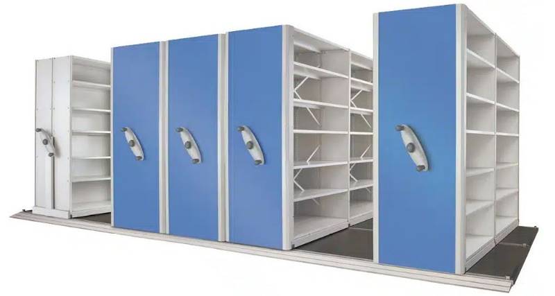 Roller Racking - Mobile Shelving 