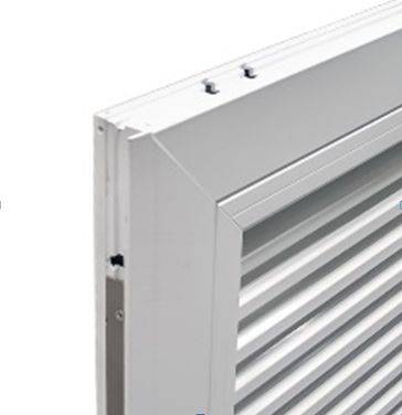 DucoDoor Grille Single - Free-standing Ventilated Louvre Door