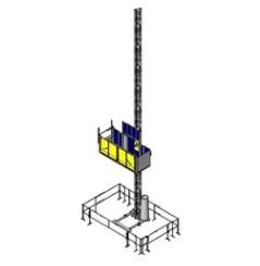 Construction Hoist – Single Mast