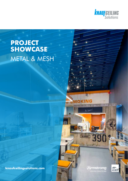 Knauf Ceiling Solutions Metal & Mesh Project Showcase