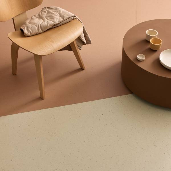 Marmoleum Solid Cocoa - Linoleum sheet flooring