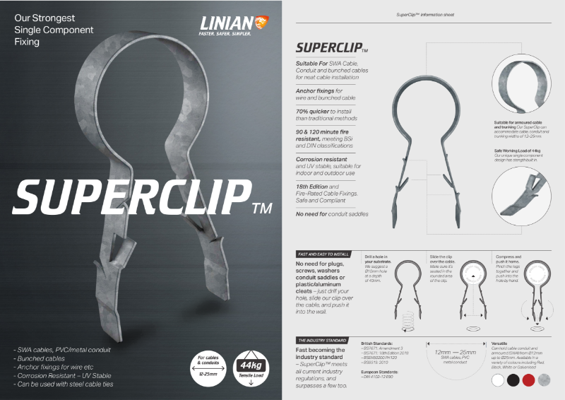 LINIAN SuperClip - Spec Sheet 2020