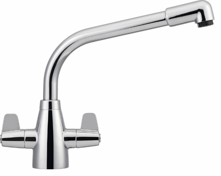 Franke Davos Swivel Spout Two Lever Tap - Sink Tap