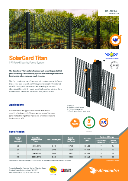 solargard-titan-datasheet