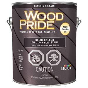 WoodPride Solid Deck Stain - paint