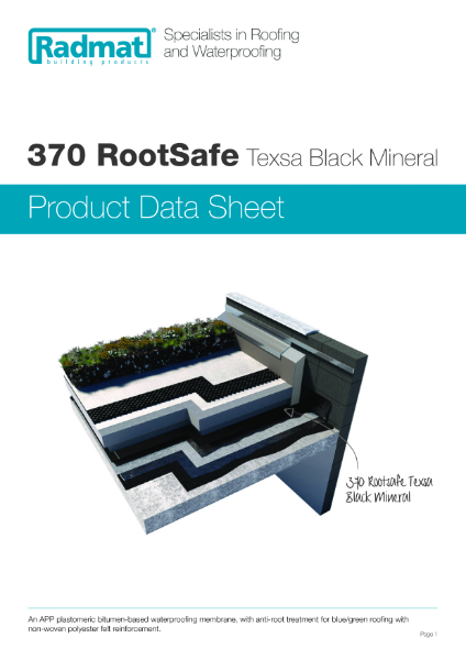 EshaFlex 370 RootSafe Texsa Black Mineral