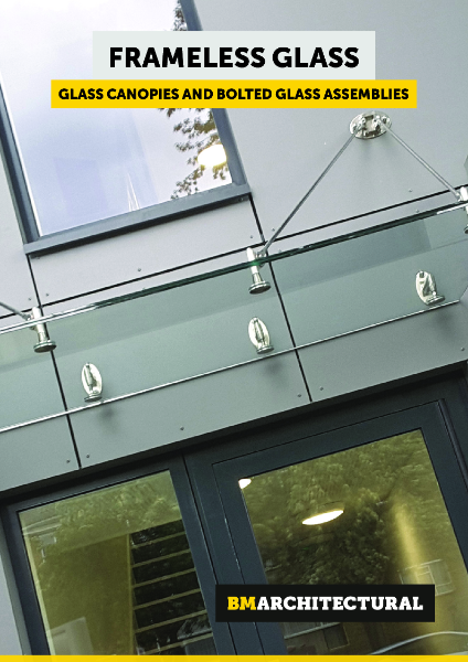 Frameless Glass Canopies and Bolted Assemblies