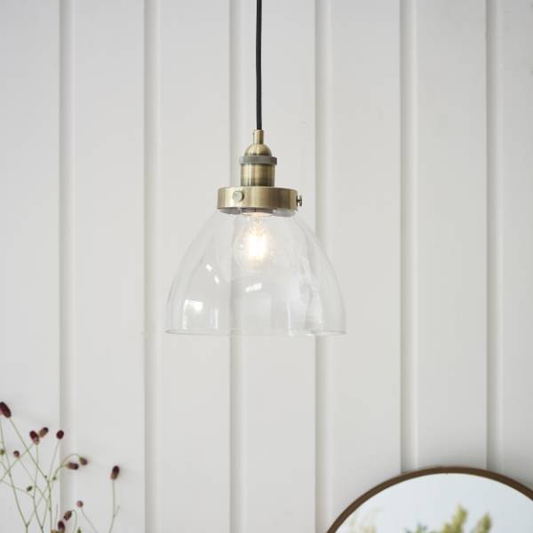 Pendant - Hansen E27 Glass Pendant Light