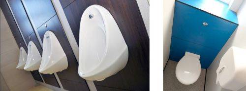 Wall Panel Systems for Washrooms (HPL)