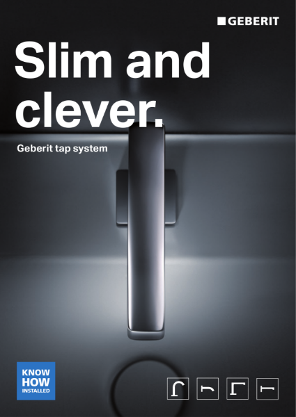 Geberit Tap Systems - Slim and Clever