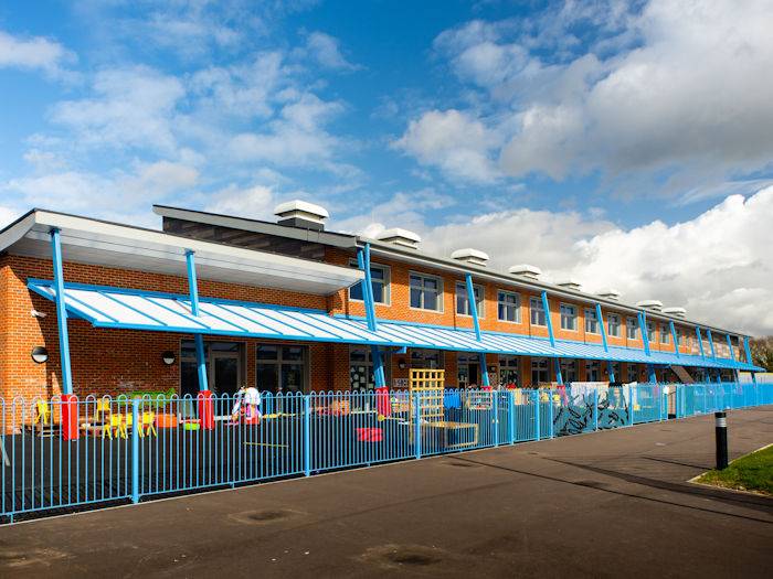 Hailsham Community College Primary Academy | Wall Mounted Canopy