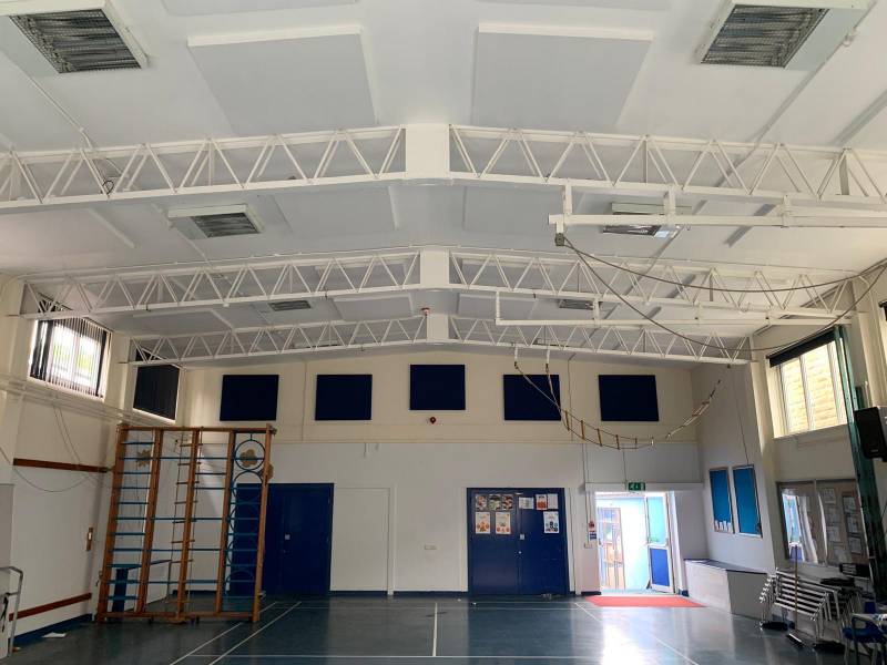 Tailored reverberation solution for Yorkshire primary school