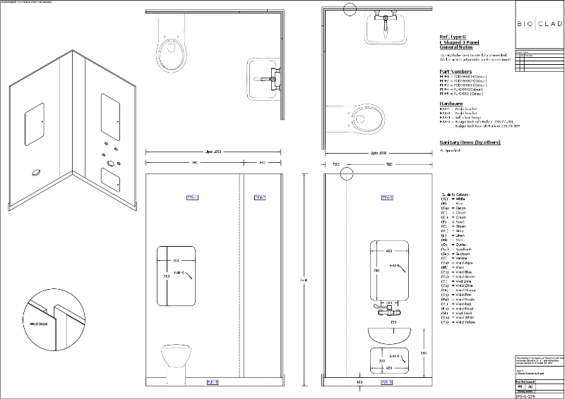 Biopod Type G L Shaped Unit