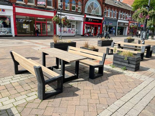 Goole Town Centre - Street Furniture