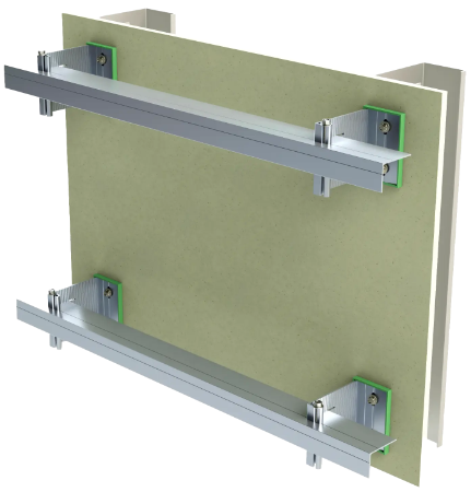 NVELOPE® Rainscreen Sub Frame System - NH3 - Rainscreen Cladding System