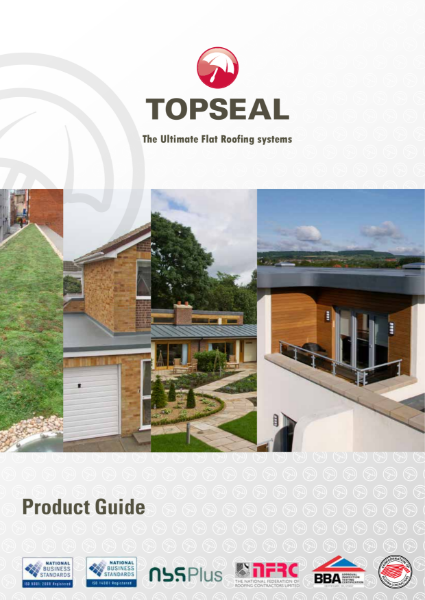 Topseal (GRP) - Fibreglass flat roofing systems - Product Guide