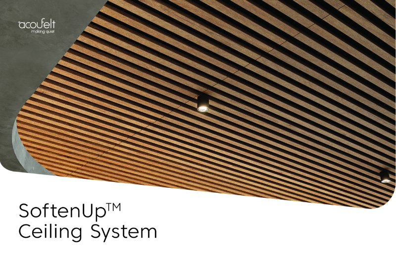 SoftenUp™ Acoustic Ceiling System