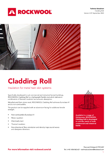 Cladding Roll - Datasheet