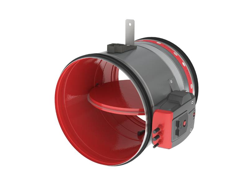 CR120  - Circular Fire Damper - EIS - 60–90-120 minutes (max Ø 315mm) - Fire Damper