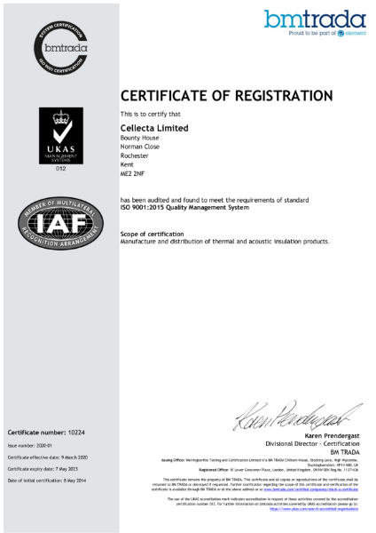 ISO 9001 Certificate