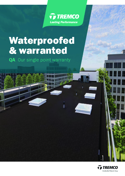 Tremco Roofing - Single Point Warranty Brochure