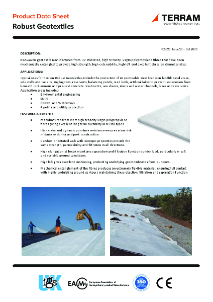 Robust Geotextiles