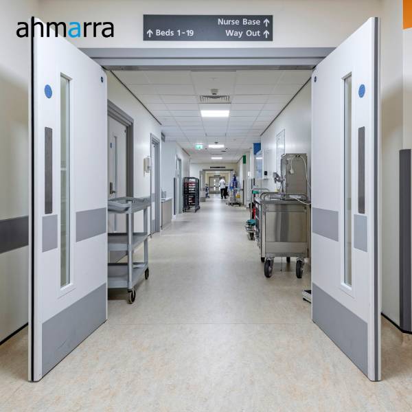 Double Fire Doors - Double Action | Hospital Doors - Timber Doorsets 