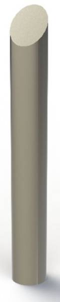 ASF 5006/ 114 Stainless Steel/ Steel Bollard