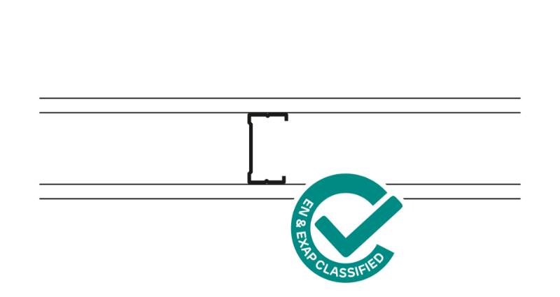 Siniat Single Frame Metal Stud Partition CS70Y-15Md - Metal Stud Partitioning