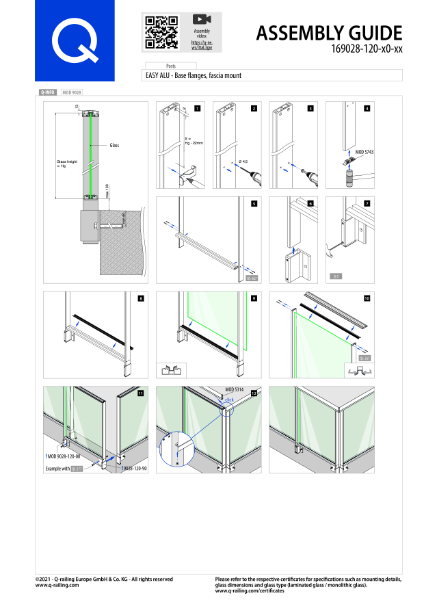 Easy Alu - Fascia Mount EU Manual