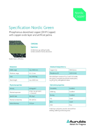 Tekniset Tiedot - Nordic Green