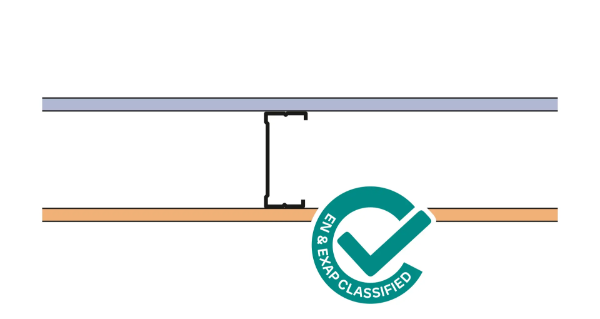 Siniat Single Frame Metal Stud Partition CS90Y(400)-12dB#12Aq - Metal Stud Partitioning