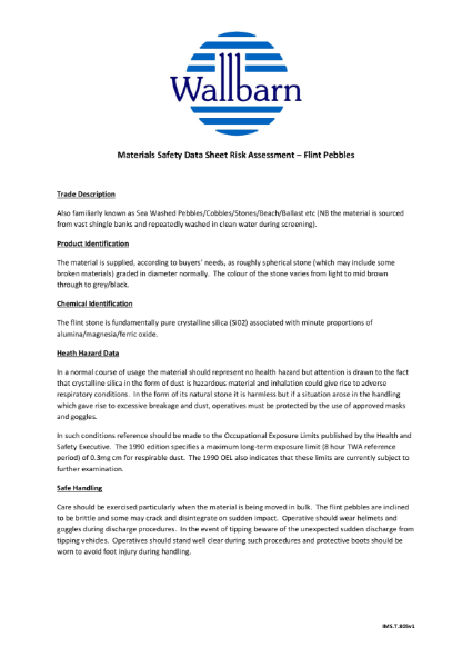 Pebbles datasheet