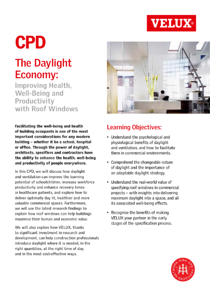 The Daylight Economy CPD