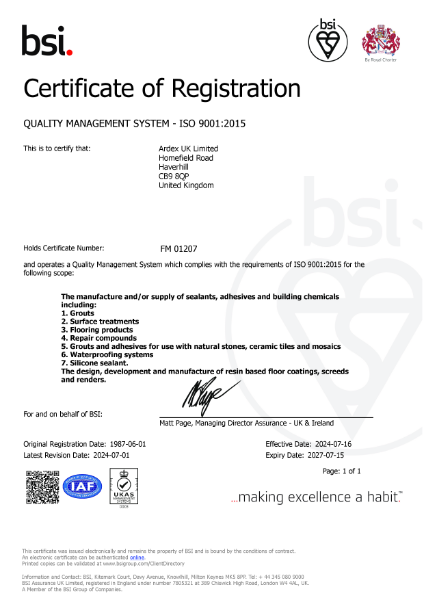 ISO 9001 Quality Management