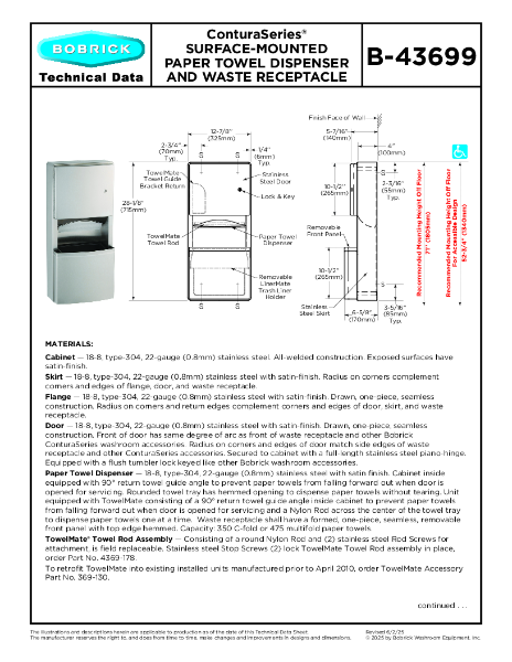 Technical Data Sheet B-43699
