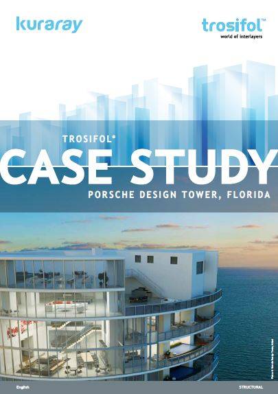 Porsche Design Tower, Florida SentryGlas® – part of the Trosifol Structural product portfolio – balances form, fit and function at the Porsche Design Tower.