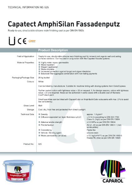 Amphisilan - Technical Data Sheet
