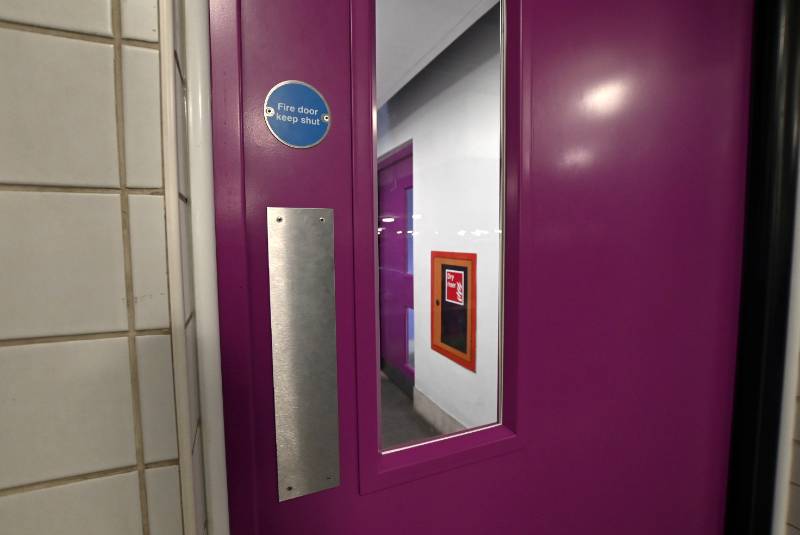 Fire Exit Steel Doors - Double - AD10 Armourdoor