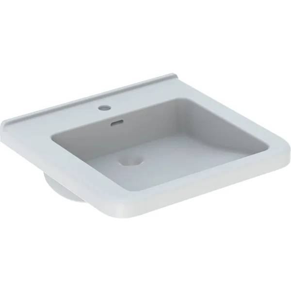 Geberit Selnova Comfort Square Washbasin, Barrier-Free - Washbasin