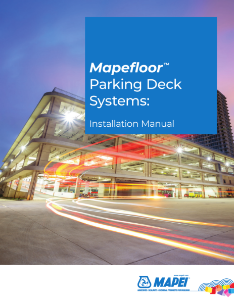 Mapefloor Parking Deck Manual