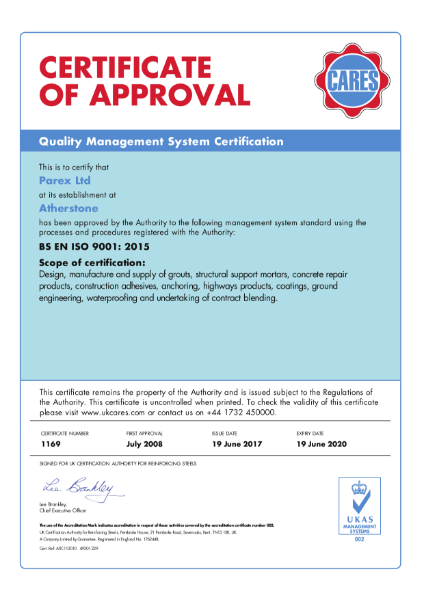 ISO 9001:2015 Certificate