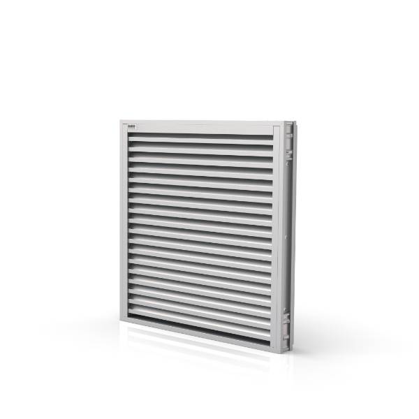 DucoGrille Classic 60HP Horizontal - Aluminium Build-In Wall Louvre