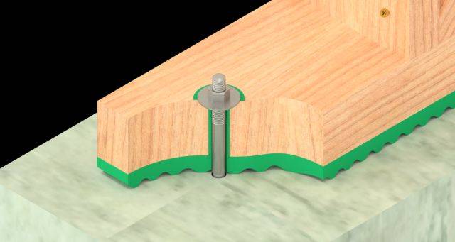 Timber Frame Isolation System – Farrat CineTIMBER NEO